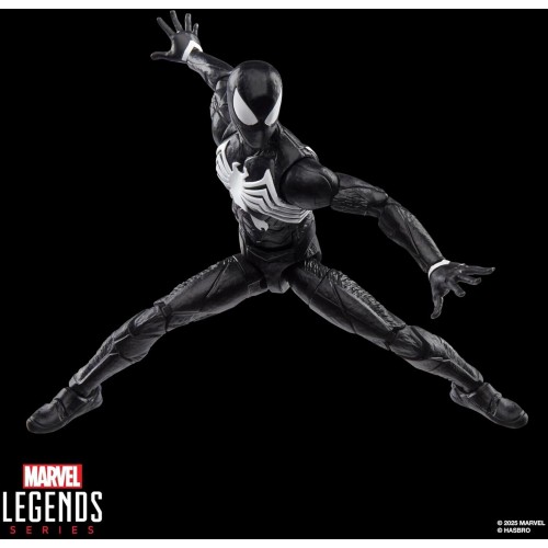Hasbro Spiderman Spider-Man Legends Series Gamerverse Peter Parker Black Suit Action Figure G0826 / G0834 5010996300492