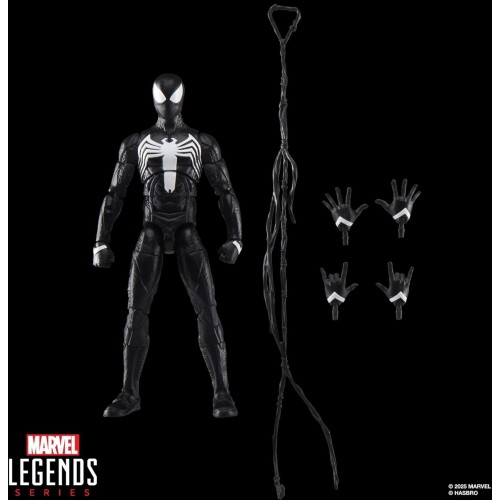 Hasbro Spiderman Spider-Man Legends Series Gamerverse Peter Parker Black Suit Φιγούρα Δράσης G0826 / G0834 5010996300492