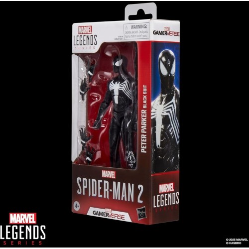 Hasbro Spiderman Spider-Man Legends Series Gamerverse Peter Parker Black Suit Φιγούρα Δράσης G0826 / G0834 5010996300492