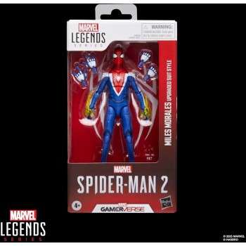 Hasbro Spiderman Spider-Man  Legends Series Gamerverse Miles Morales Upgraded Suit Style Act G0826 / G0835 5010996300508