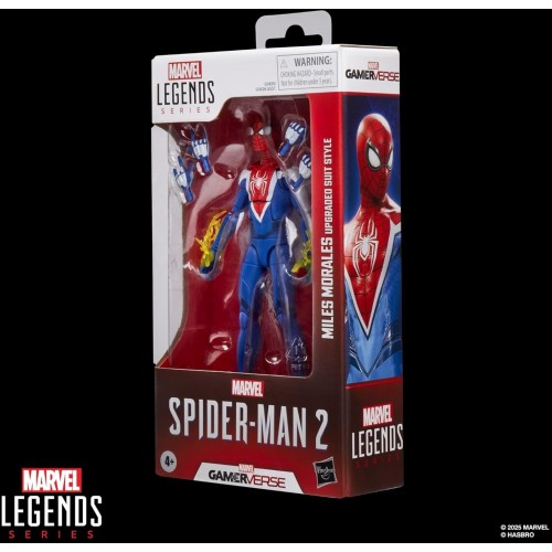 Hasbro Spiderman Spider-Man  Legends Series Gamerverse Miles Morales Upgraded Suit Style Act G0826 / G0835 5010996300508