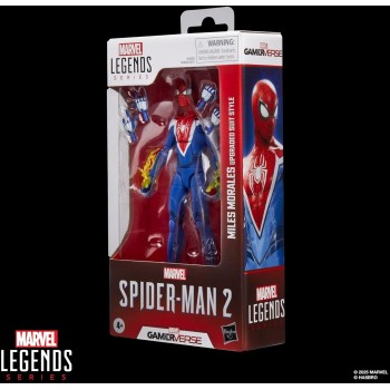 Hasbro Spiderman Spider-Man  Legends Series Gamerverse Miles Morales Upgraded Suit Style Act G0826 / G0835 5010996300508
