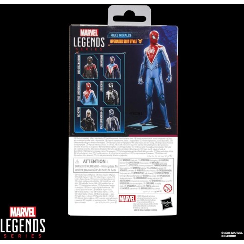 Hasbro Spiderman Spider-Man  Legends Series Gamerverse Miles Morales Upgraded Suit Style Act G0826 / G0835 5010996300508