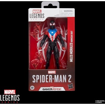 Hasbro Spiderman Spider-Man Legends Series Gamerverse Miles Morales Boricua Suit G0826 / G0836 5010996300515