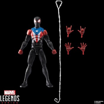 Hasbro Spiderman Spider-Man Legends Series Gamerverse Miles Morales Boricua Suit G0826 / G0836 5010996300515