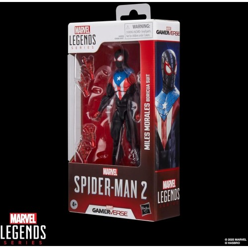Hasbro Spiderman Spider-Man Legends Series Gamerverse Miles Morales Boricua Suit G0826 / G0836 5010996300515