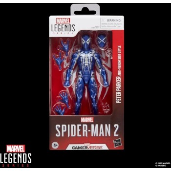 Hasbro Spiderman Legends Series Gamerverse Peter Parker Anti-Venom Style Style Spider-Man G0826 / G0837 5010996300522