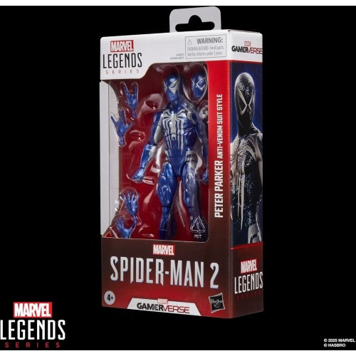 Hasbro Spiderman Legends Series Gamerverse Peter Parker Anti-Venom Style Style Spider-Man G0826 / G0837 5010996300522