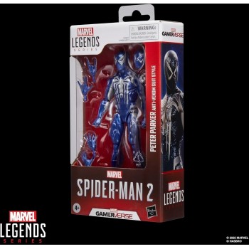 Hasbro Spiderman Legends Series Gamerverse Peter Parker Anti-Venom Style Style Spider-Man G0826 / G0837 5010996300522