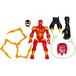 Hasbro Spiderman Spider-Man Mixmashers Iron Spider Custom Mix-And-Match Deluxe Action Figur F9206 / F9217 5010996247698