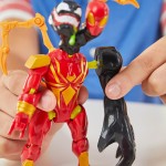 Hasbro Spiderman Spider-Man Mixmashers Iron Spider Custom Mix-And-Match Deluxe Action Figur F9206 / F9217 5010996247698