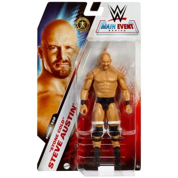 Mattel WWE Basic Action Figures - Collectible Figure Series 150 Stone Golg Steve Austin GDF62 / HTW59 194735198726