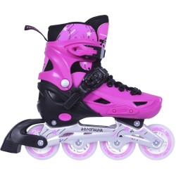 ΑΘΛΟΠΑΙΔΙΑ 3K Varling Skates/roller Skates/ice Skates 3 in 1 - Pink Pink, Size 39-42 002.10306/RIS/P/39 9985777013181