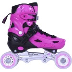 ΑΘΛΟΠΑΙΔΙΑ 3K Varling Skates/roller Skates/ice Skates 3 in 1 - Pink Pink, Size 35-38 002.10306/RIS/P/35 9985777013174