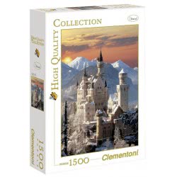Clementoni Puzzle High Quality Collection Neuschwanstein 1500 Pcs 1220-31925 8005125319251