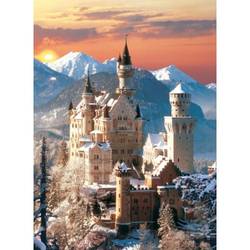 Clementoni Puzzle High Quality Collection Neuschwanstein 1500 Pcs 1220-31925 8005125319251