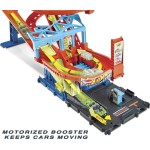 Mattel Hot Wheels City Roller Coaster Rally Track Set, With 5 Cars HJV69 194735095414
