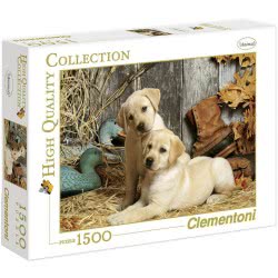 Clementoni Puzzle High Quality Collection Hounds 1500 Pcs 1220-31976 8005125319763