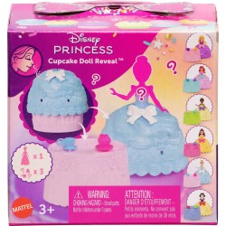 Mattel Disney Princess Cupcake Small Doll Reveal With 5 Surprises Including Doll & 2 Accessories JFN26 194735296606