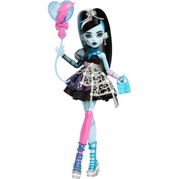 Mattel Monster High Scary Sweet Birthday Frankie Stein Doll in Party Dress With Balloon & Gift JBG75 194735259861