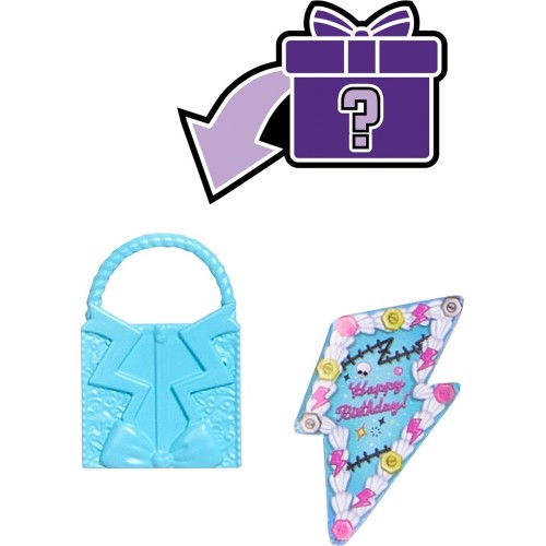 Mattel Monster High Scary Sweet Birthday Frankie Stein Doll in Party Dress With Balloon & Gift JBG75 194735259861