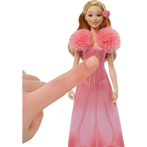 Mattel Wicked Singing Glinda Fashion Doll, Posable With Removable Movie Fashions & Accessories JLG49 194735363452