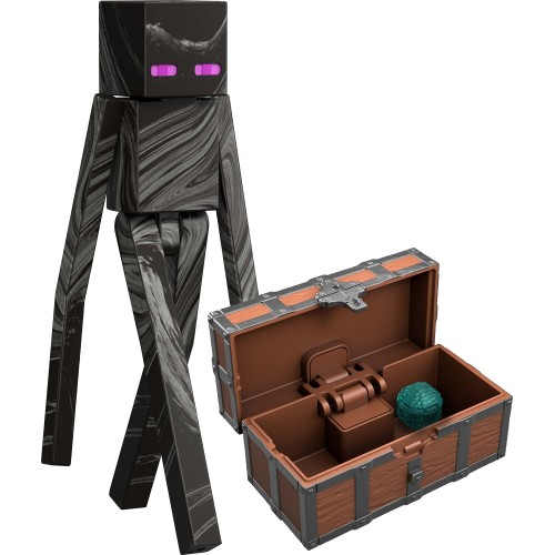 Mattel Minecraft Enderman Action Figure & Accessories, Toy Set Inspired By A Movie JFR44 / JFR61 194735304349