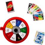 Mattel Uno Spin Επιτραπέζιο Παιχνίδι Καρτών  JGR00 194735320271