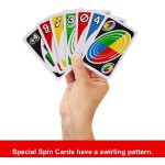 Mattel Uno Spin Επιτραπέζιο Παιχνίδι Καρτών  JGR00 194735320271