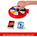 Mattel Uno Spin Επιτραπέζιο Παιχνίδι Καρτών  JGR00 194735320271