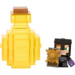 Mattel Minecraft Mini Mode Potion Brewing Slimy Brew Yellow Action Figures With Color Reveal (Characters May Vary) HTK99 / JCD12