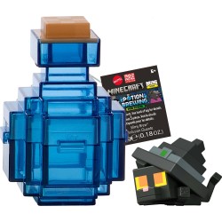 Mattel Minecraft Mini Mode Potion Brewing Slimy Brew Blue Action Figures With Color Reveal (Characters May Vary) HTK99 / JCD07 1
