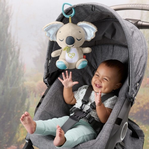 Mattel Fisher-price On-the-go Koala Soother Toy, Plush Portable Sound Machine for Newborns JBD65 194735257997