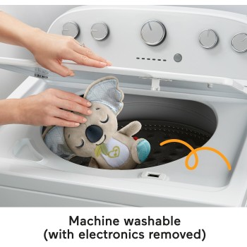 Mattel Fisher-price On-the-go Koala Soother Toy, Plush Portable Sound Machine for Newborns JBD65 194735257997