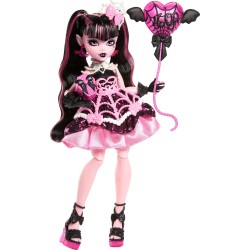 Mattel Monster High Scary Sweet Birthday Draculaura Doll In Party Dress With Balloon & Gift JBG74 194735259830