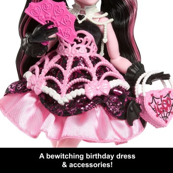 Mattel Monster High Scary Sweet Birthday - Draculaura Κούκλα JBG74 194735259830