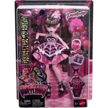 Mattel Monster High Scary Sweet Birthday - Draculaura Κούκλα JBG74 194735259830