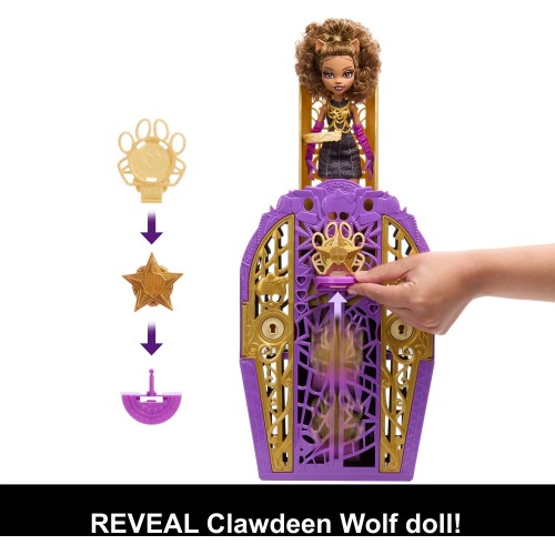 Mattel monster high hauntlywood - clawdeen skulltimate secrets κούκλα JBG80 194735259847