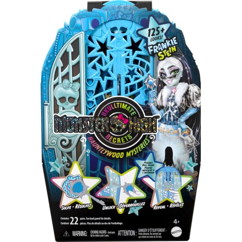 Mattel Monster High Skulltimate Secrets Hauntlywood Mysteries Doll, Frankie Stein With 19+ Surprises JBG81 194735259953