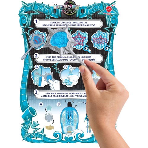 Mattel Monster High Skulltimate Secrets Hauntlywood Mysteries Doll, Frankie Stein With 19+ Surprises JBG81 194735259953