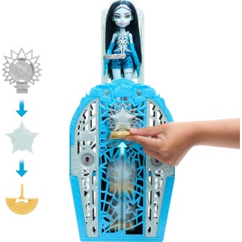 Mattel Monster High Hauntlywood - Frankie Skulltimate Secrets Κούκλα JBG81 194735259953