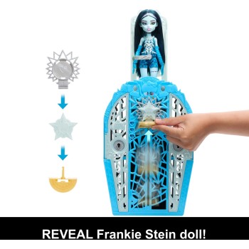 Mattel Monster High Hauntlywood - Frankie Skulltimate Secrets Κούκλα JBG81 194735259953
