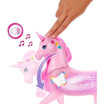 Mattel Barbie Μαγικός Μονόκερος Αξεσουάρ Για Κούκλα Ζώο Κούκλα JCP78 194735274727