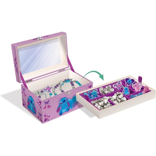 Lisciani Disney Stitch Κατασκευή Βραχιολιών and Μπιζουτιέρα Stitch 107568 8008324107568