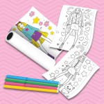 Lisciani Σετ Ζωγραφικής Barbie Ρολό 03.113118 8008324113118