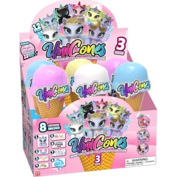 Just toys Unicones - Unicones Σειρά 3 | Unicones Surprise Series 3 - 1 Τμχ 1240 8886457612407