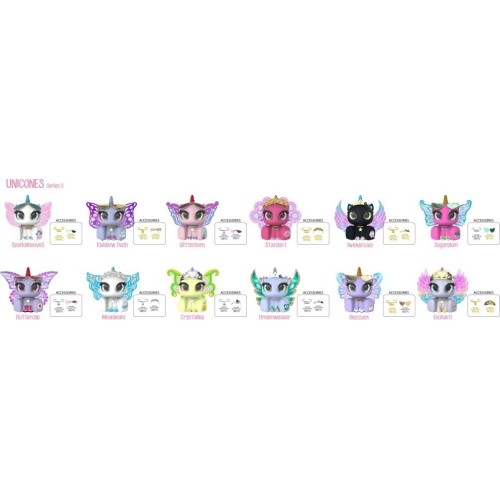 Just toys Unicones - Unicones Σειρά 3 | Unicones Surprise Series 3 - 1 Τμχ 1240 8886457612407