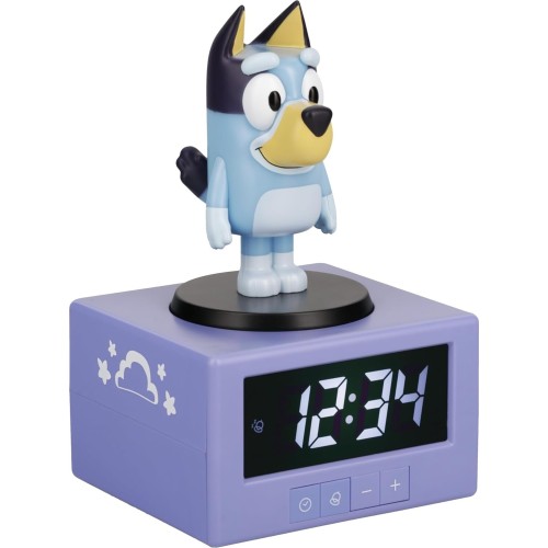 Bluey Paladone Alarm Clock, Blue, Small 105031 5056577751444