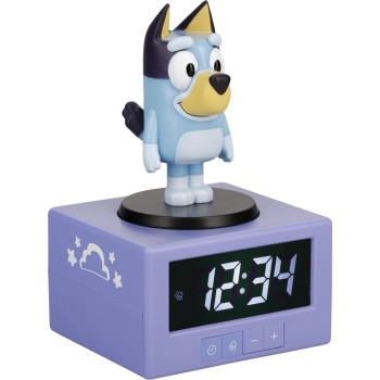 Bluey Paladone Alarm Clock, Blue, Small 105031 5056577751444