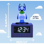 Bluey Paladone Alarm Clock, Blue, Small 105031 5056577751444